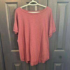 Maurices Mauve Short Sleeve Tee